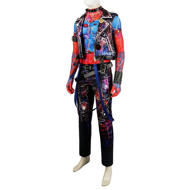 Spider-Man: Across the Spider-Verse Spider-Punk Cosplay Costume