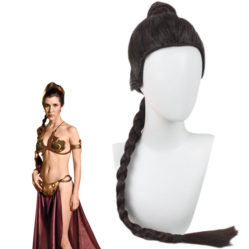 Star Wars Princess Leia Slave Girl Leia Organa Solo Cosplay Wig