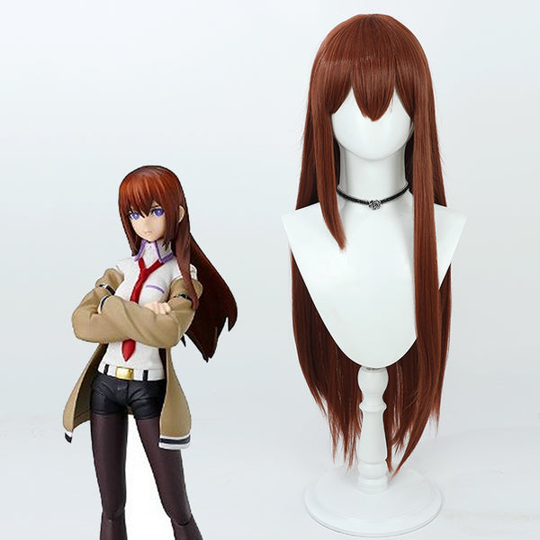 Steins;Gate Steins Gate Kurisu Makise Cosplay Wig