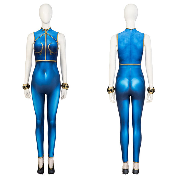 Street Fighter 4 Chun-Li Chunli Cosplay Costume