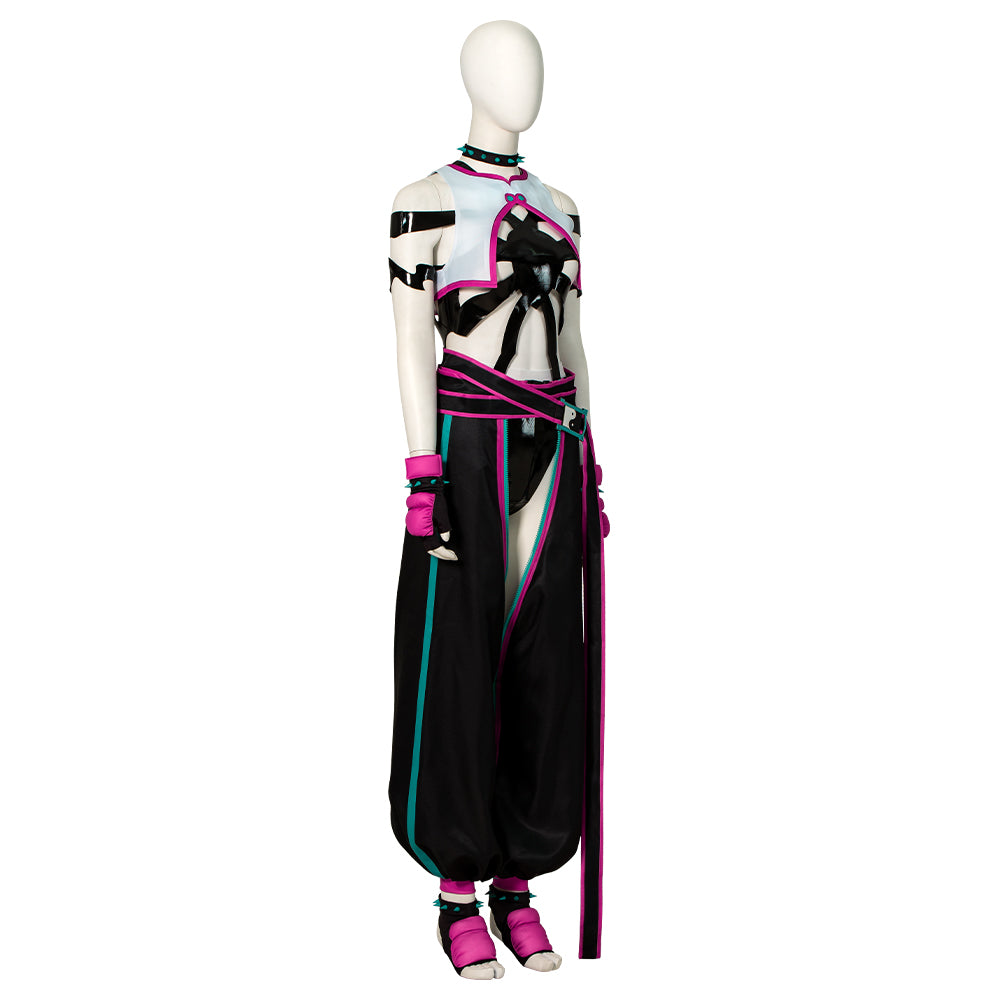 Street Fighter 6 Juri Han B Edition Cosplay Costume