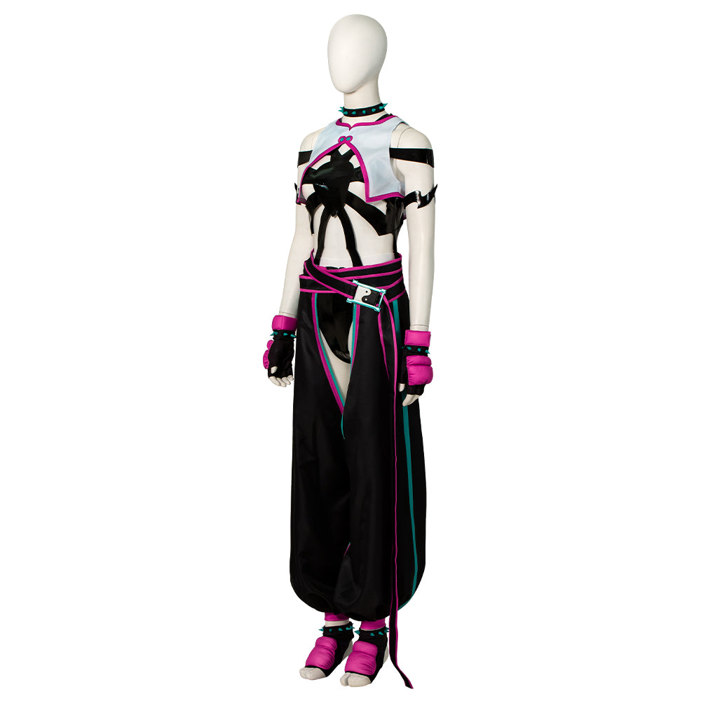Street Fighter 6 Juri Han B Edition Cosplay Costume