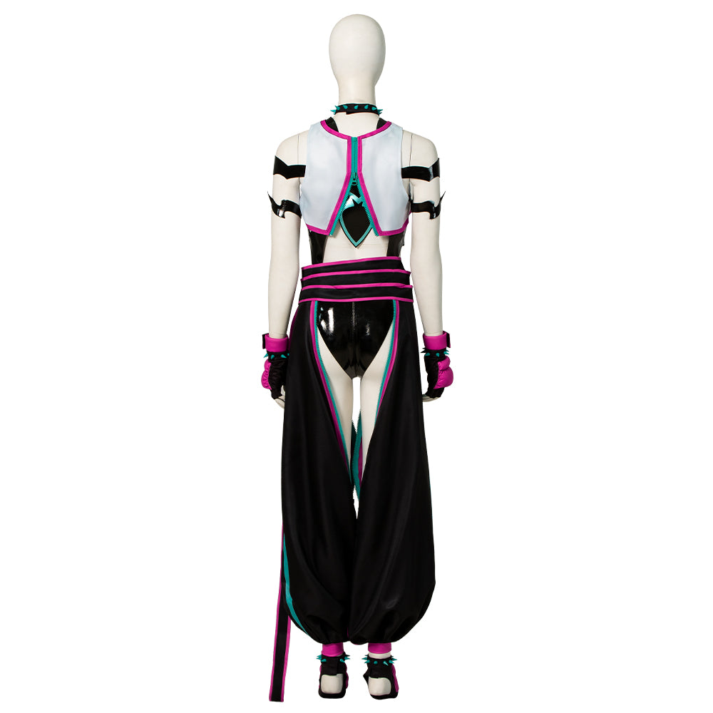 Street Fighter 6 Juri Han B Edition Cosplay Costume