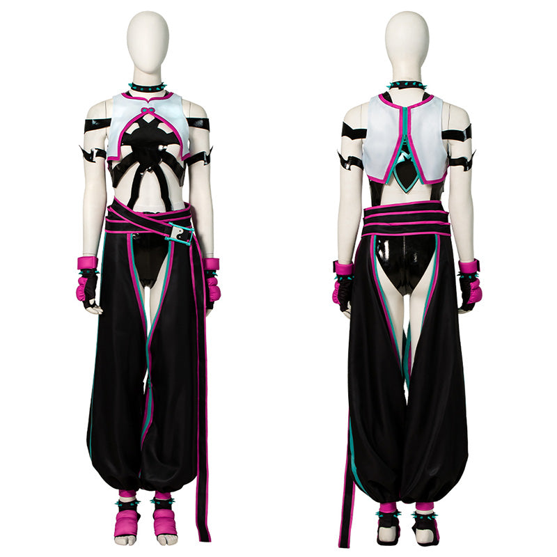 Street Fighter 6 Juri Han B Edition Cosplay Costume