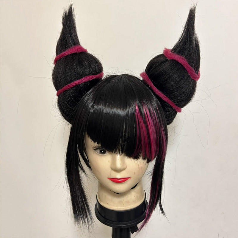 Street Fighter 6 Juri Han Cosplay Wig