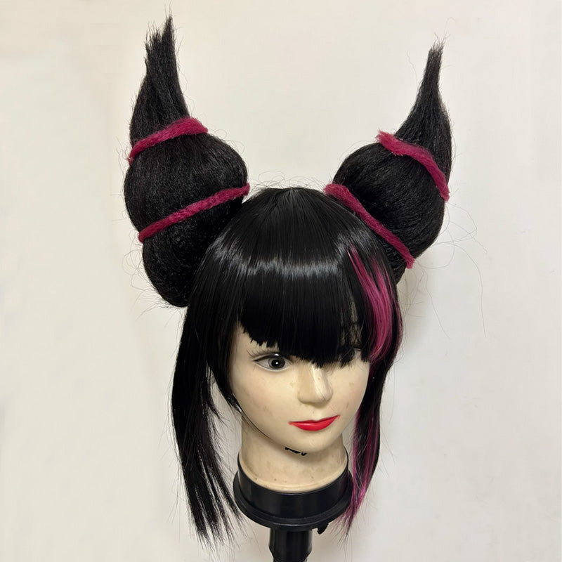 Street Fighter 6 Juri Han Cosplay Wig