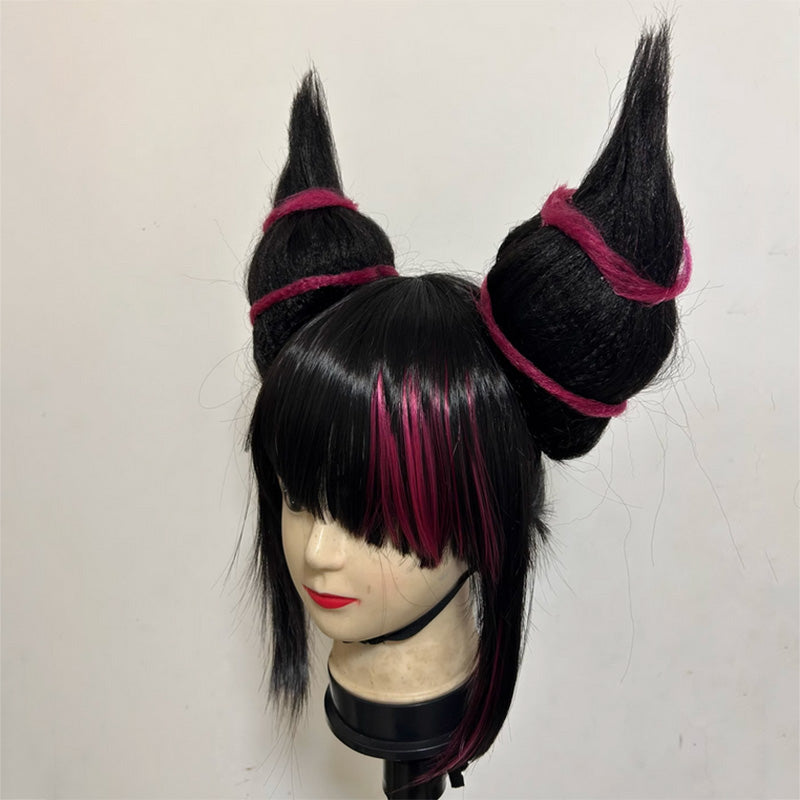 Street Fighter 6 Juri Han Cosplay Wig