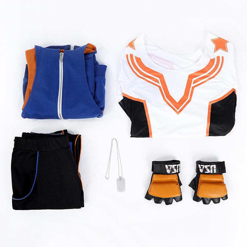 Street Fighter 6 Luke Cosplay Costume