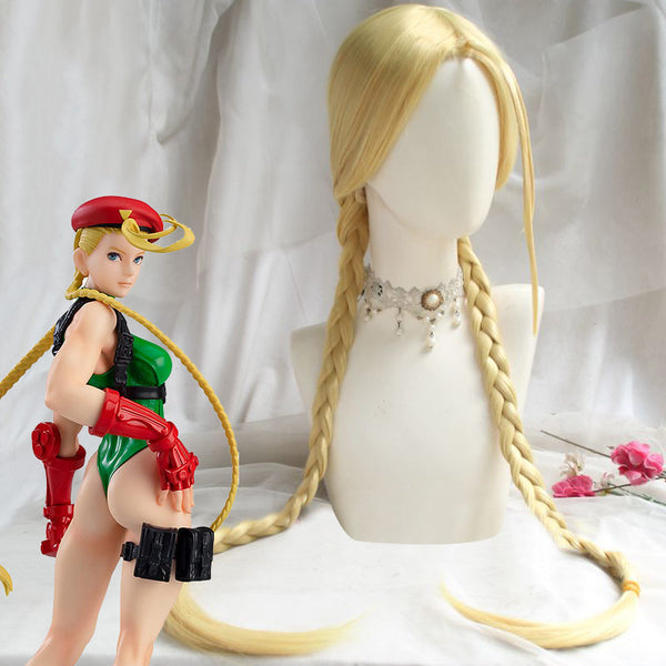 Street Fighter Cammy Cosplay Wig
