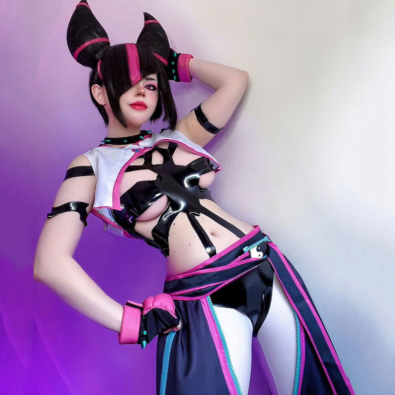 Street Fighter 6 Juri Han B Edition Cosplay Costume