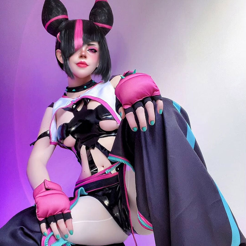 Street Fighter 6 Juri Han B Edition Cosplay Costume