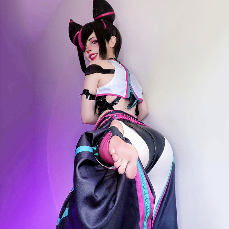 Street Fighter 6 Juri Han B Edition Cosplay Costume