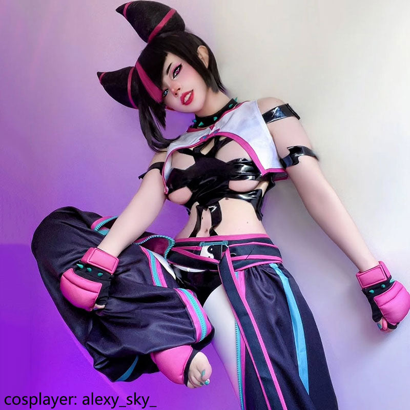 Street Fighter 6 Juri Han B Edition Cosplay Costume