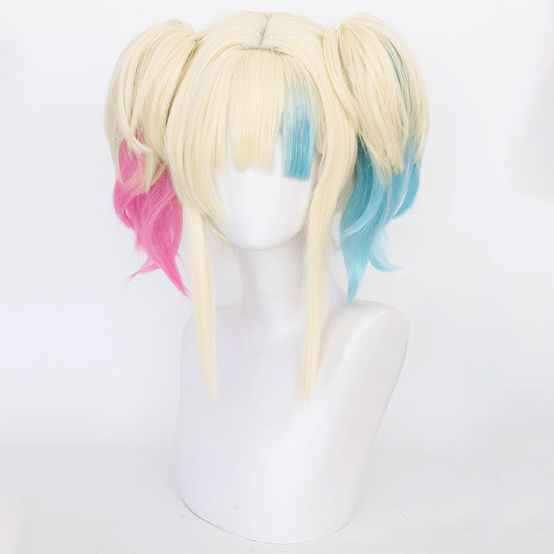 Suicide Squad Isekai Harley Quinn Cosplay Wig