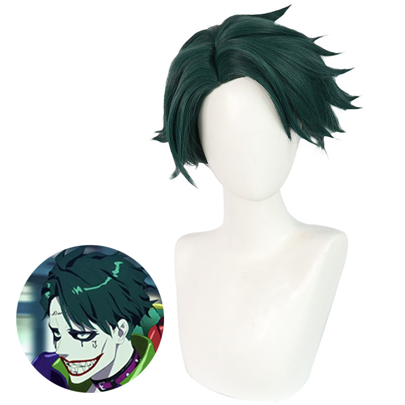 Suicide Squad Isekai The Joker Cosplay Wig