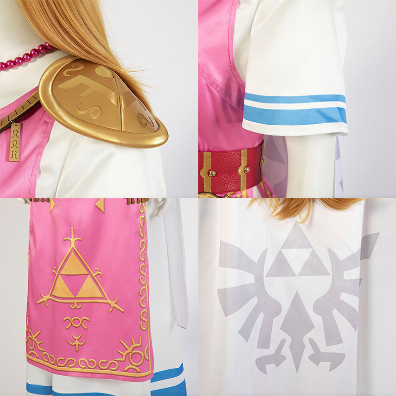 Super Smash Bros. Princess Zelda Cosplay Costume