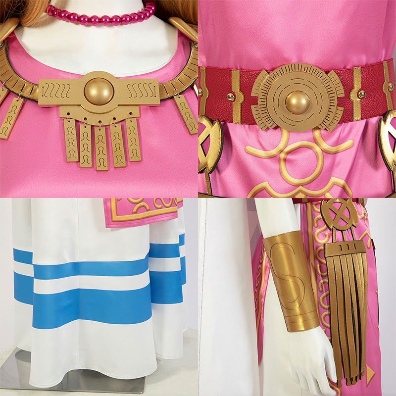 Super Smash Bros. Princess Zelda Cosplay Costume