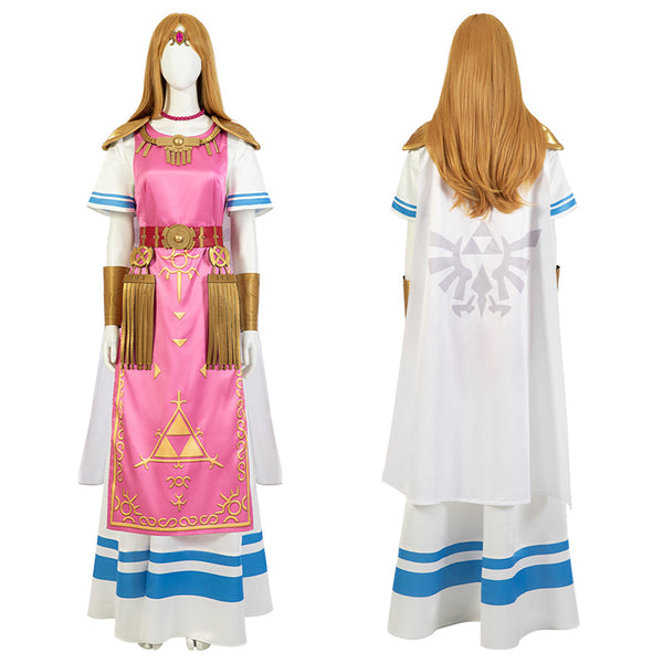 Super Smash Bros. Princess Zelda Cosplay Costume