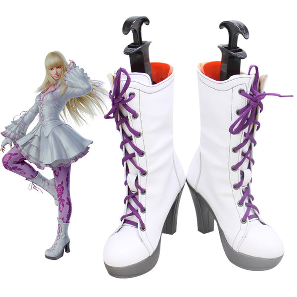 Tekken 7 Lili Shoes Cosplay Boots