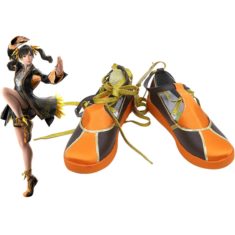 Tekken 8 Ling Xiaoyu Cosplay Shoes