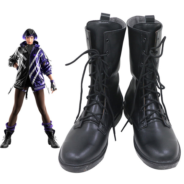 Tekken 8 Reina Cosplay Shoes