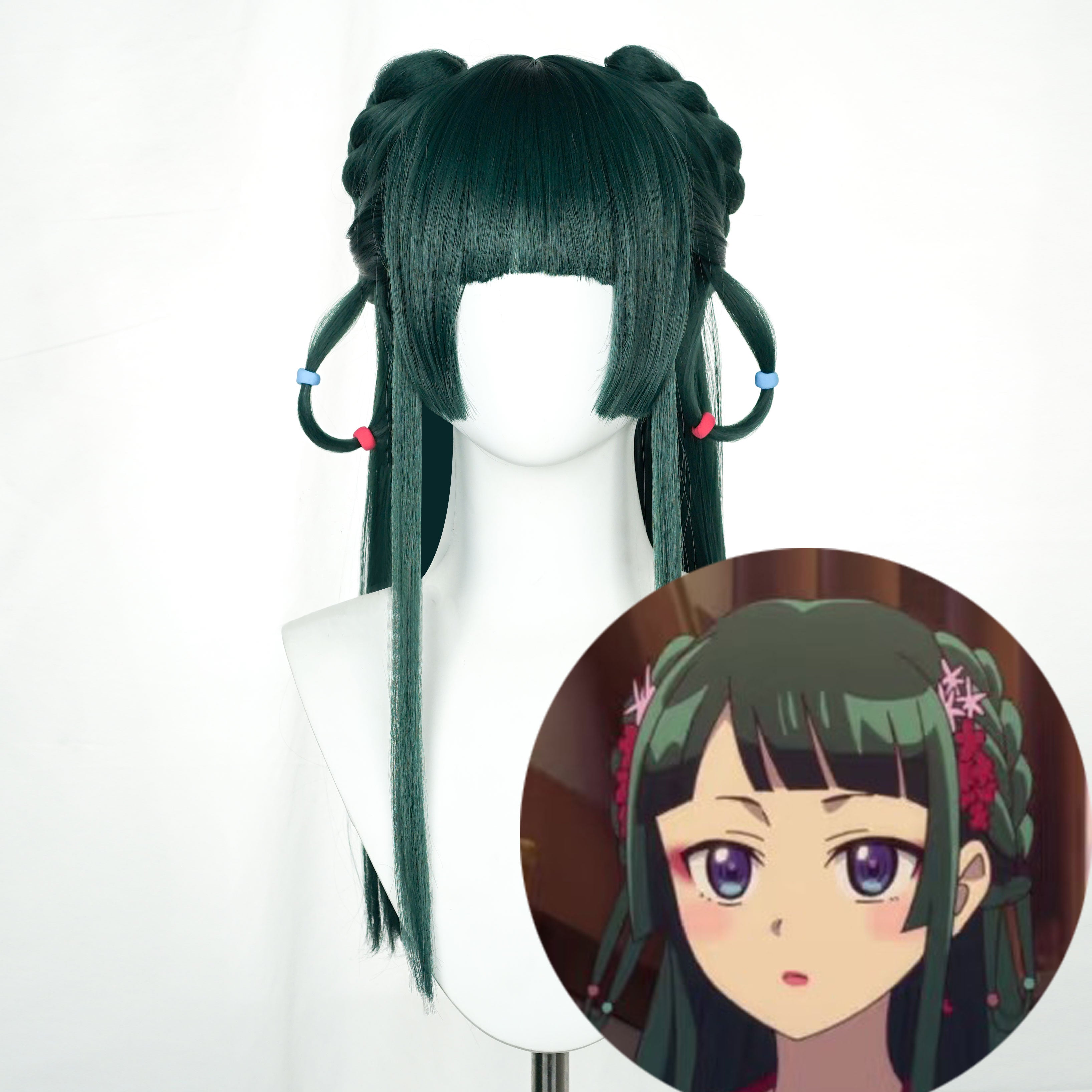 The Apothecary Diaries Kusuriya no Hitorigoto Maomao E Edition Cosplay Wig