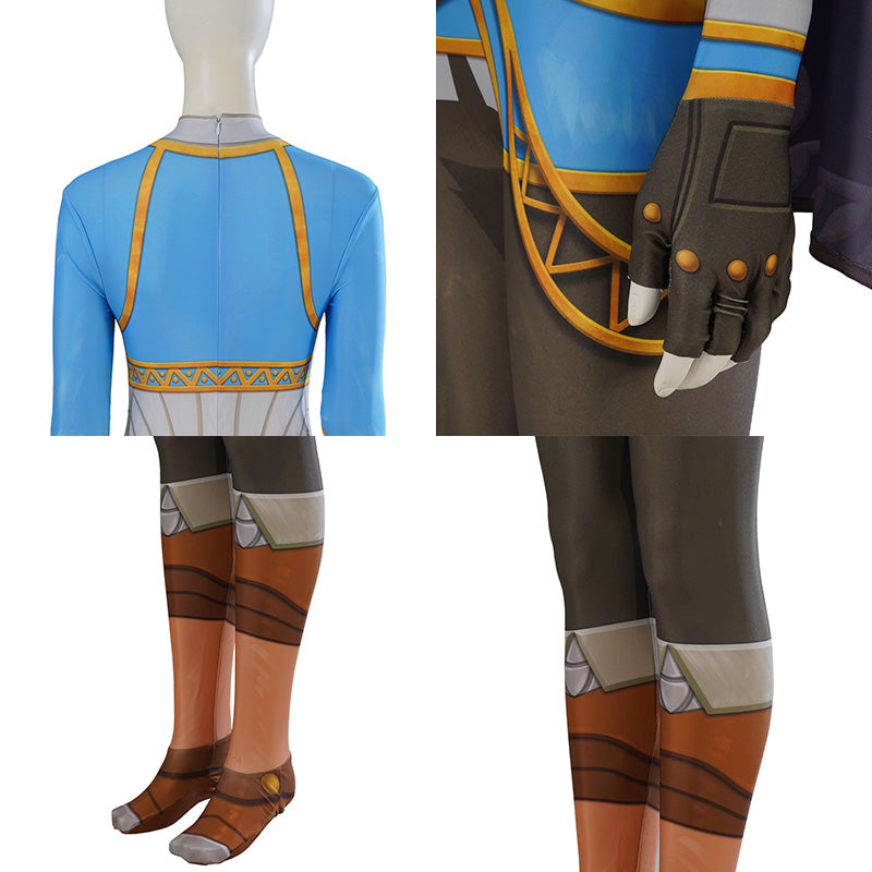 The Legend Of Zelda: Tears Of The Kingdom Princess Zelda Simple Version Cosplay Costume