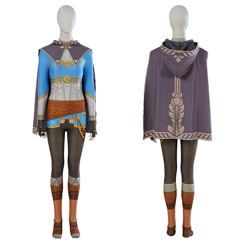 The Legend Of Zelda: Tears Of The Kingdom Princess Zelda Simple Version Cosplay Costume