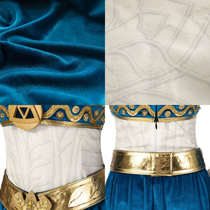 The Legend of Zelda: Breath of the Wild Princess Zelda New Edition Cosplay Costume