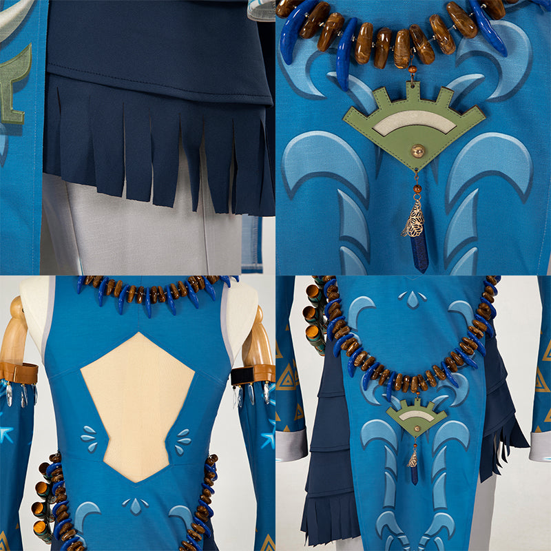 The Legend of Zelda: Tears of the Kingdom Link Frostbite Armor Set Frostbite Set B Edition Cosplay Costume