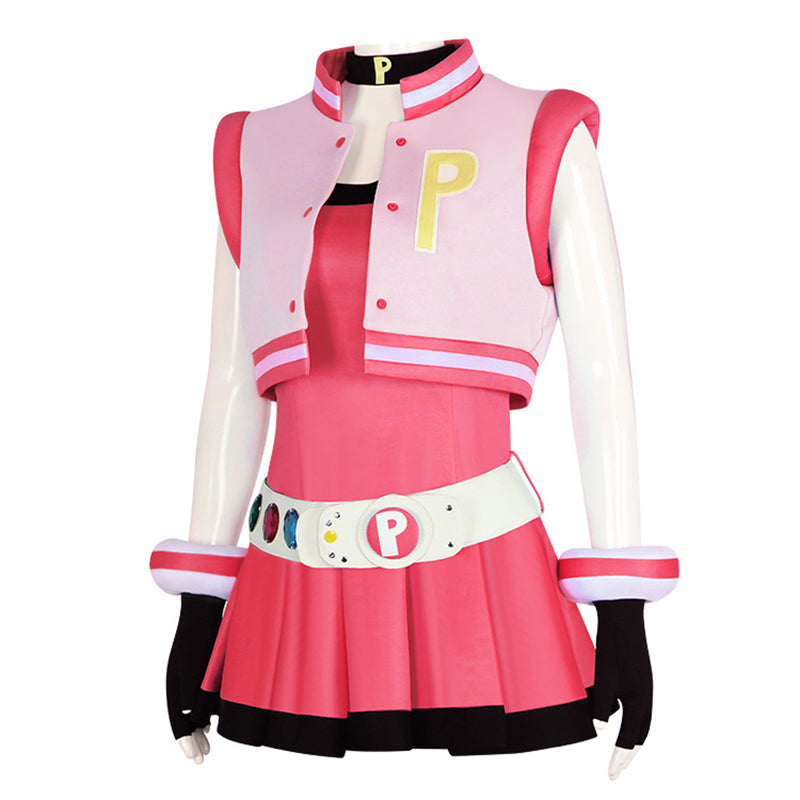 The Powerpuff Girls Z Blossom Momoko Akatsutsumi Cosplay Costume