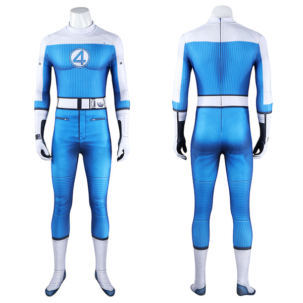 The Fantastic Four: First Steps Human Torch Johnny Storm Jumpsuit Cosplay Costume