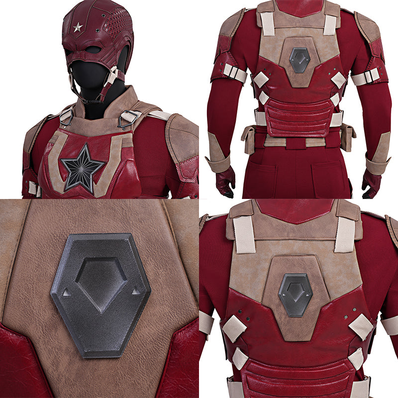 Thunderbolts Red Guardian Cosplay Costume