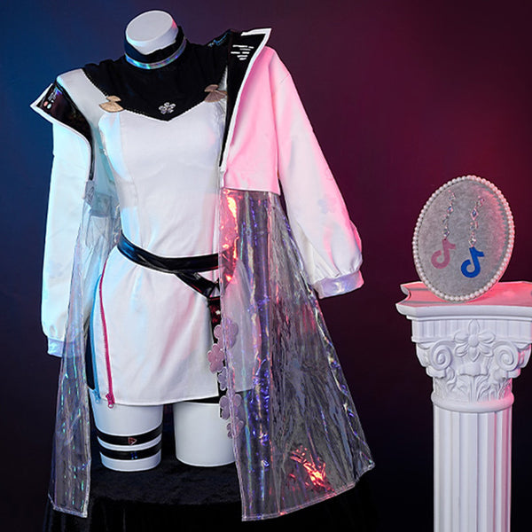TikTok x Genshin Impact Ft. Yae Miko Cosplay Costume