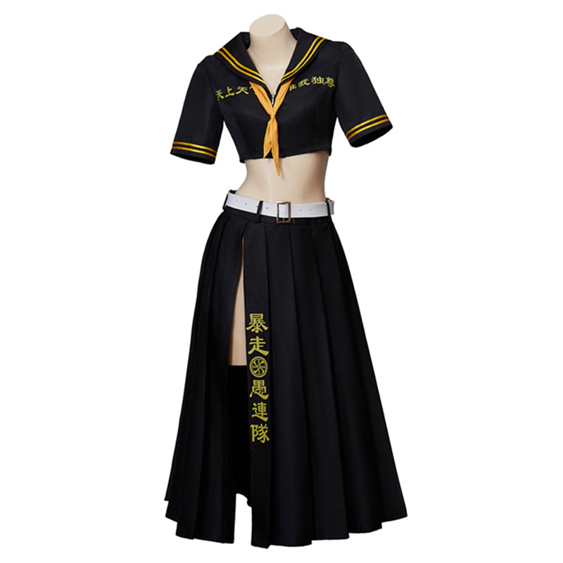 Tokyo Revengers Rampage Gurentai Manjiro Sano Mikey Female Uniform Suit Cosplay Costume