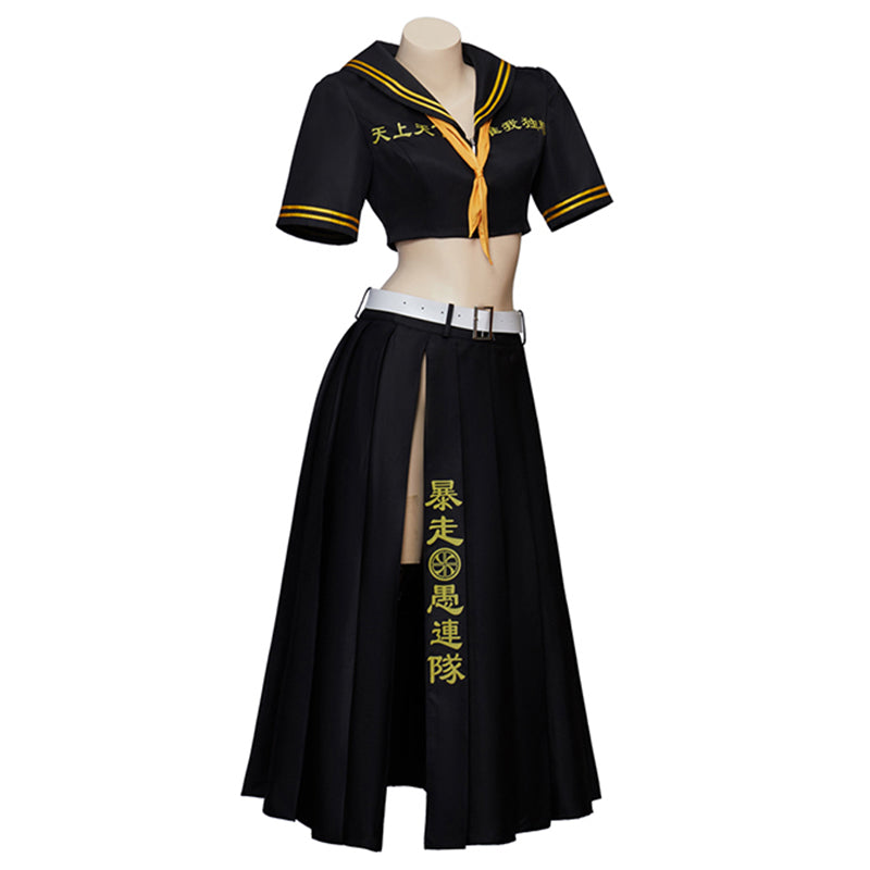 Tokyo Revengers Rampage Gurentai Manjiro Sano Mikey Female Uniform Suit Cosplay Costume
