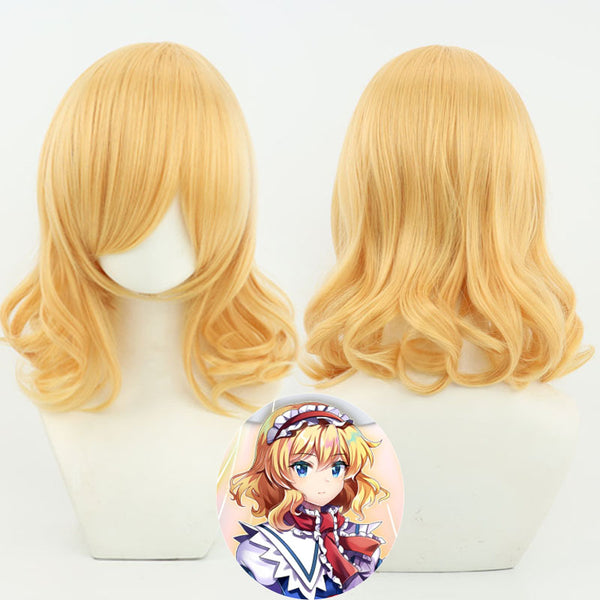 Touhou Project Alice Margatroid Cosplay Wig