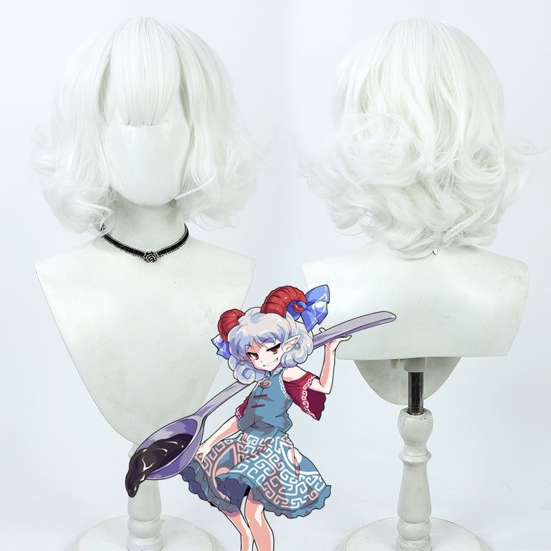 Touhou Project Yuuma Toutetsu Cosplay Wig