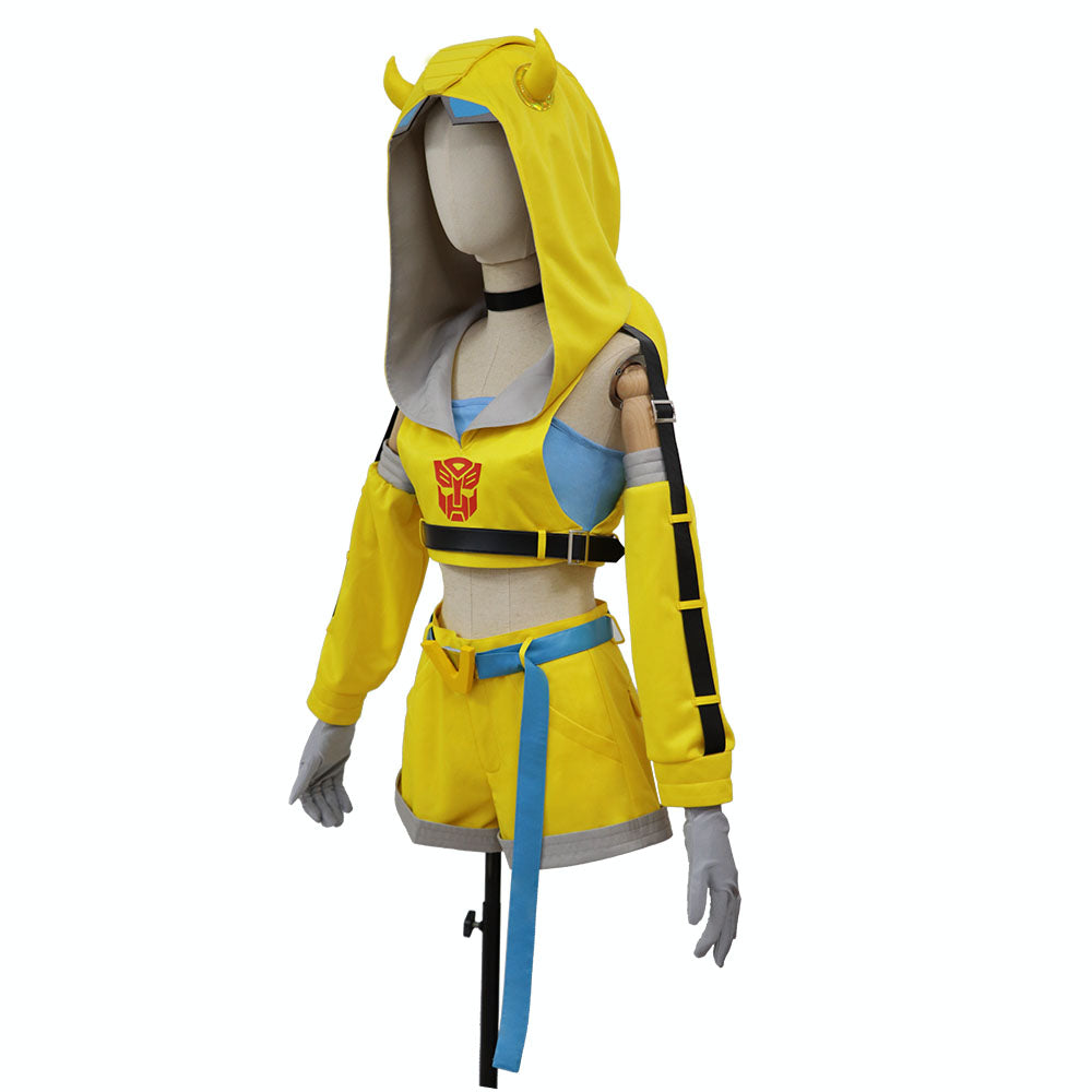 Transformers Bishoujo Statue: Bumblebee Cosplay Costume