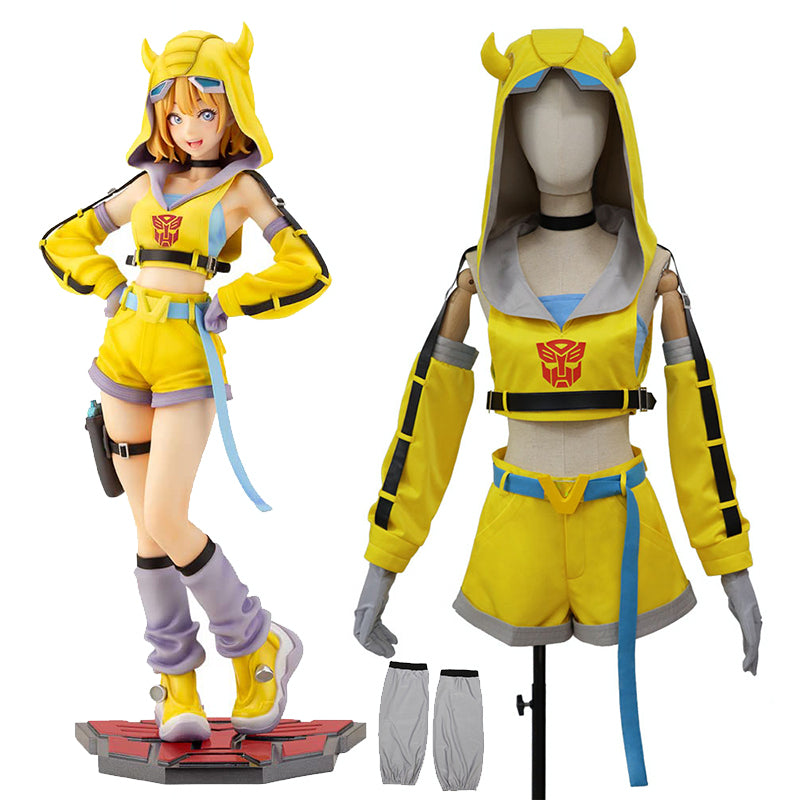 Transformers Bishoujo Statue: Bumblebee Cosplay Costume