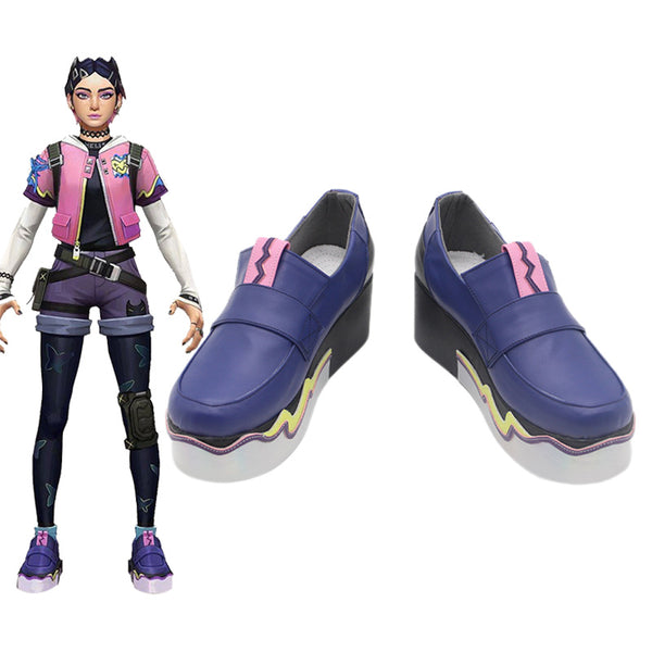 Valorant Clove Cosplay Shoes