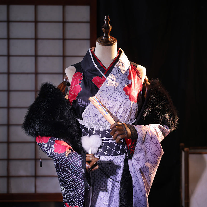 Virtual YouTuber -Advent- Shiori Novella New Year Costume Cosplay Costume
