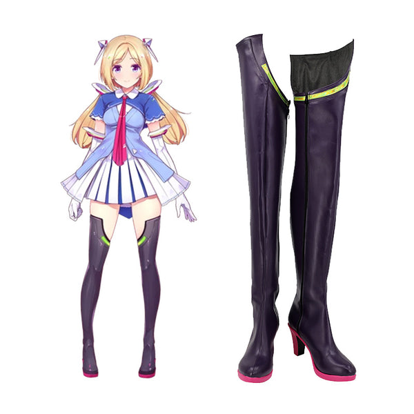 Virtual YouTuber Aki Rosenthal Shoes Cosplay Boots