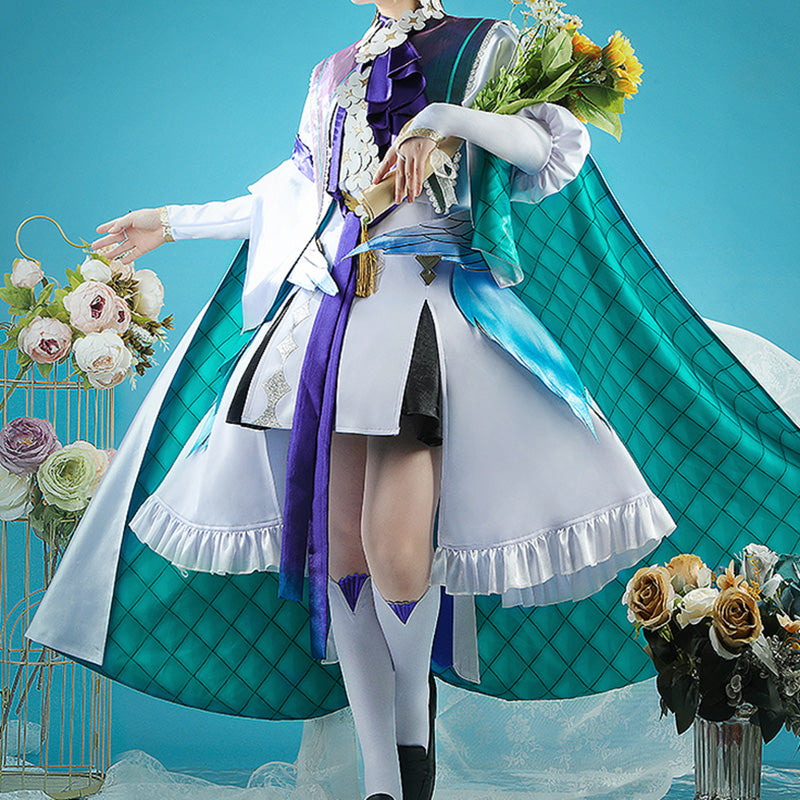 Virtual YouTuber Ethyria Enna Alouette IPSTAR Cafe Solo 2023 Birthday Goods Illustration Cosplay Costume