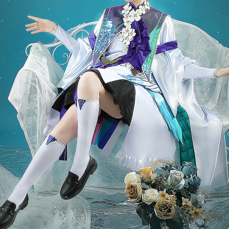 Virtual YouTuber Ethyria Enna Alouette IPSTAR Cafe Solo 2023 Birthday Goods Illustration Cosplay Costume