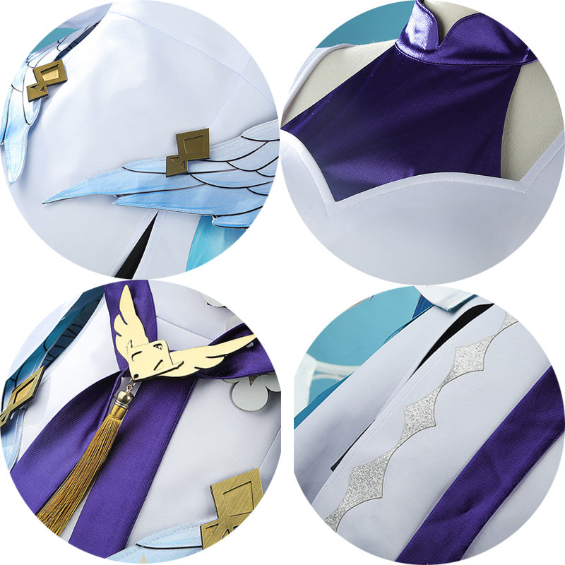 Virtual YouTuber Ethyria Enna Alouette IPSTAR Cafe Solo 2023 Birthday Goods Illustration Cosplay Costume