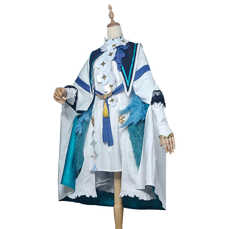 Virtual YouTuber Ethyria Enna Alouette IPSTAR Cafe Solo Cosplay Costume