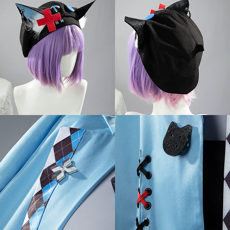 Virtual YouTuber Fancy Frontier X NIJISANJI Luxiem Ike Eveland Cosplay Costume