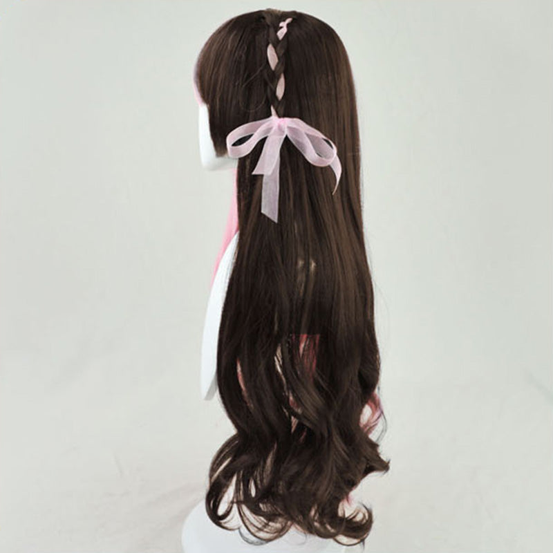 Virtual YouTuber Iris Black Games Tachibana Hinano Cosplay Wig