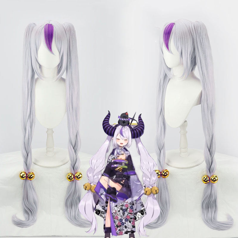 Virtual YouTuber La+ Darknesss Laplus New Year Costume Cosplay Wig